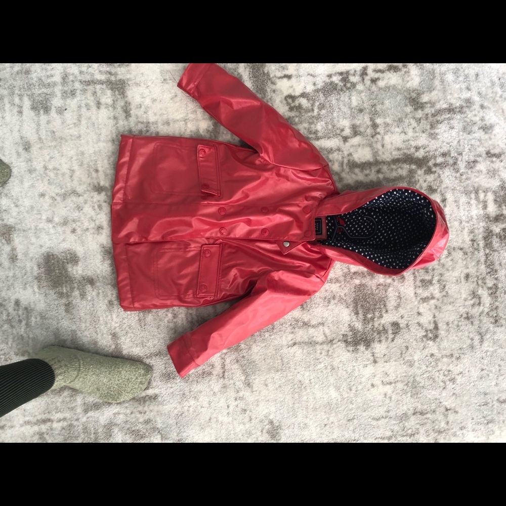 Gap brand size 3yrs red rain jacket